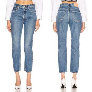 MOUSSY Vintage Hinsdale Boy Skinny Size 28 medium blue boyfriend